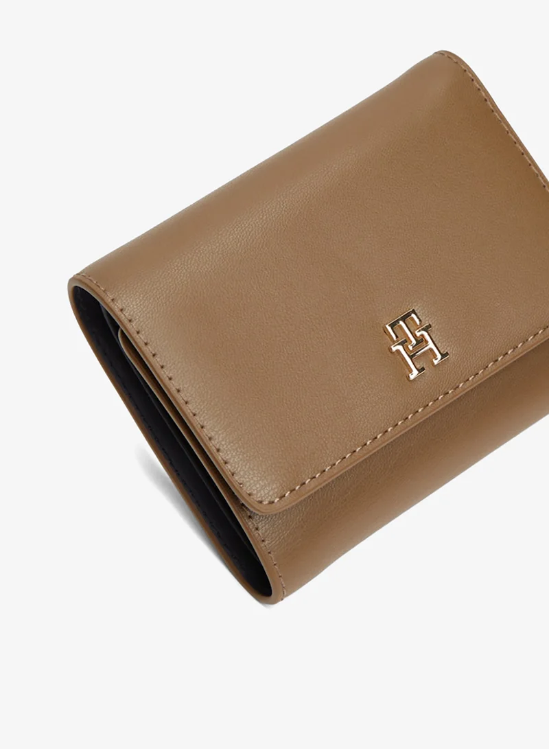 TOMMY HILFIGER  Hilfiger Icon TH Monogram Trifold Wallet for Women | Best Price UAE